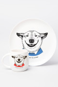  Smiling doggy Plate: Photo 3 - ORNER 