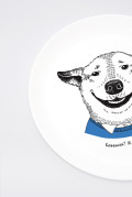 Smiling doggy Plate: Photo 2 - ORNER 