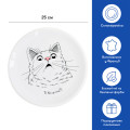 Surprised cat Plate: Photo 2 - ORNER 