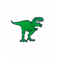  Значок «Динозавр»: Фото - ORNER 