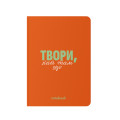  Блокнот у клітинку «Твори!» червоний: Фото - ORNER 