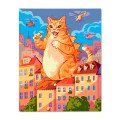  Картина по номерам «Котзила»: Фото - ORNER 