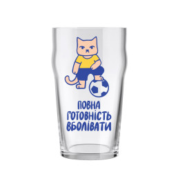  Бокал для пива «Готовность болеть» 550 мл: фото - ORNER 