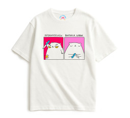  Oversized T-shirt ORNER x Maliunok “Coffee Girl” dairy: photo - ORNER 