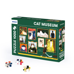  Puzzle Cat Museum 1000 pieces: photo - ORNER 
