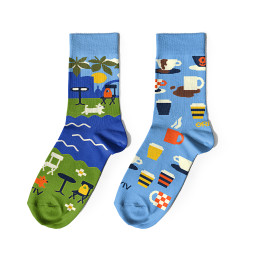  Socks Walking through Kyiv: photo - ORNER 