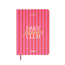  Планер-дневник «Daily planner club» розовый: фото - ORNER 