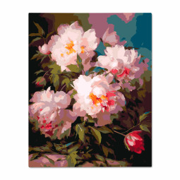  Painting by Numbers: Powdery Peonies: photo - ORNER 