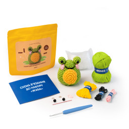  Crochet kit Frog: photo - ORNER 