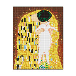  Diamond mosaic Kiss: photo - ORNER 