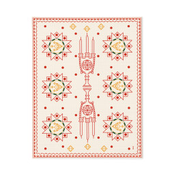  Скатертина «Світло Різдва» 130*170: фото - ORNER 