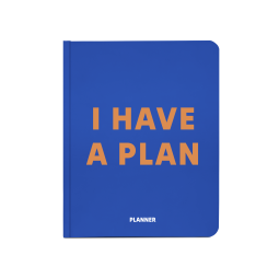 Планер «I HAVE A PLAN» синий: фото - ORNER 