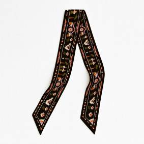  Twilly Scarf Family tree black: photo - ORNER 