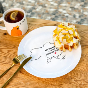  Тарелка «Зона комфорта»: фото 2 - ORNER 