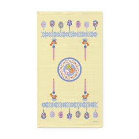  Полотенце «Пасхальная корзина» желтое 40х70: фото - ORNER 