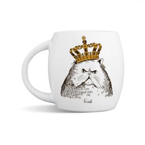 Чашка «Кот в короне» 