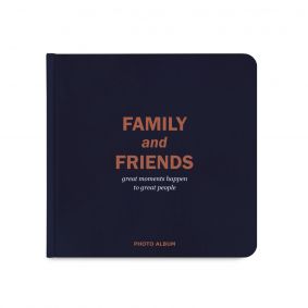 Фотоальбом Family and friends темно-синій