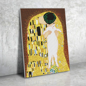  Алмазна мозаїка «Поцілунок»: Фото - ORNER 