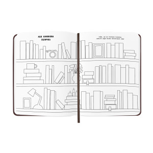  Щоденник читацький «Book lovers club»: Фото - ORNER 