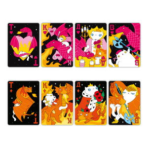  Игральные карты «Коты и Драконы»: Фото - ORNER 