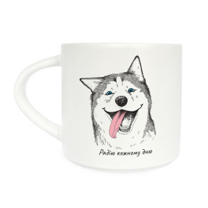  Чашка  «Счастливый хаски»: Фото - ORNER 