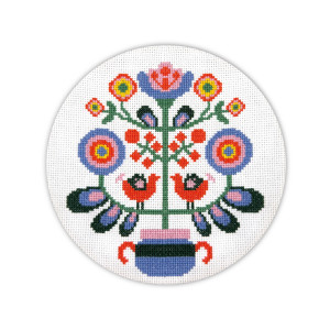  Набор для вышивания Ø160 мм «Мировое дерево»: Фото - ORNER 