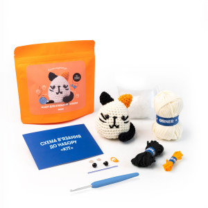  Набір для в'язання гачком «Кіт»: Фото - ORNER 