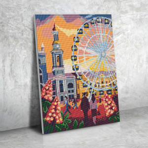  Алмазна мозаїка «Контрактова площа»: Фото - ORNER 