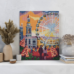  Алмазна мозаїка «Контрактова площа»: Фото - ORNER 