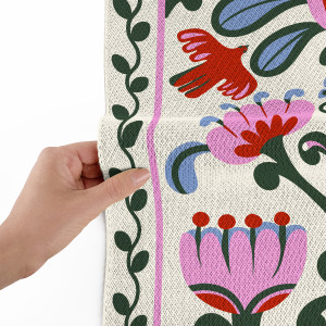  Плед «Світове дерево» молочний: Фото - ORNER 