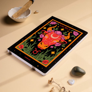  Блокнот в крапку «Знак зодіаку — Телець»: Фото - ORNER 