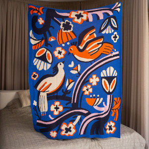  Плед «Птицы»: Фото - ORNER 