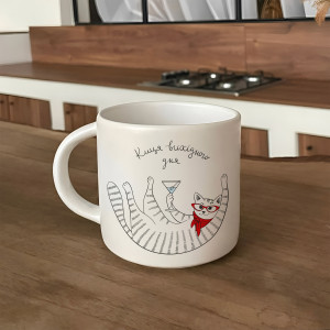  Чашка «Кошка выходного дня»: Фото - ORNER 