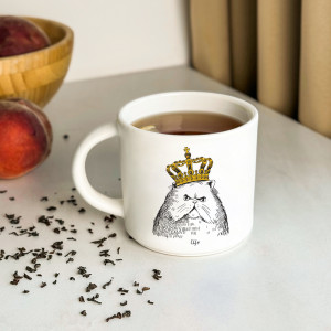  Чашка «Кот в короне»: Фото - ORNER 