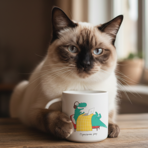  Чашка «Рекс: Работник года»: Фото - ORNER 