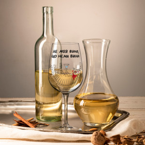  Келих для вина «Киця вихідного дня» 400 мл: Фото - ORNER 