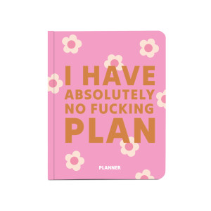  Планер «I HAVE ABSOLUTELY NO PLAN» рожевий: Фото - ORNER 