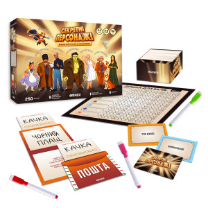  Гра для компанії «Секретні персонажі»: Фото - ORNER 