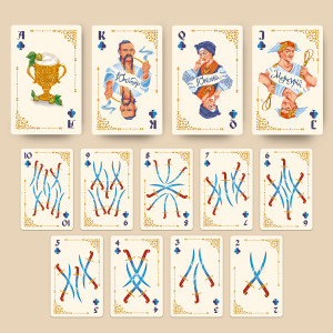  Большие игральные карты «Энеида»: Фото - ORNER 