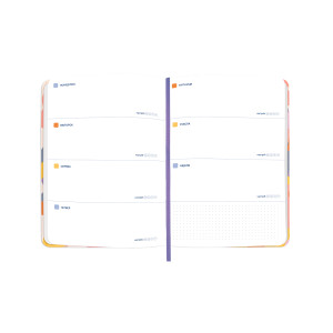  Мініпланер «I HAVE А BLOOMY PLAN mini» барвистий: Фото - ORNER 