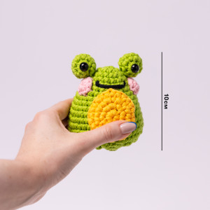  Набор для вязания крючком «Лягушка»: Фото - ORNER 