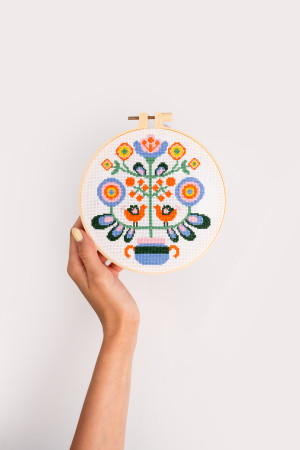  Набор для вышивания Ø160 мм «Мировое дерево»: Фото - ORNER 