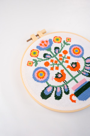  Набор для вышивания Ø160 мм «Мировое дерево»: Фото - ORNER 