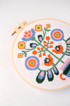  Набор для вышивания Ø160 мм «Мировое дерево»: Фото - ORNER 