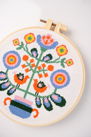  Набор для вышивания Ø160 мм «Мировое дерево»: Фото - ORNER 