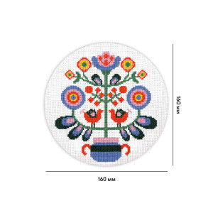  Набор для вышивания Ø160 мм «Мировое дерево»: Фото - ORNER 