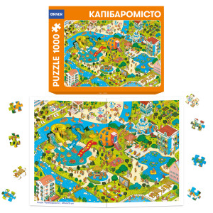  Пазл «Капибарогород» 1000 элементов: Фото - ORNER 