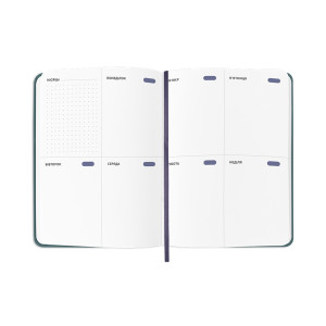  Планер-дневник «Мой продуктивный год» темно-зеленый: Фото - ORNER 