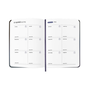  Планер-дневник «Мой серьезный год» синий: Фото - ORNER 