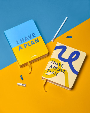  Планер «I HAVE A PLAN» сине-желтый: Фото - ORNER 